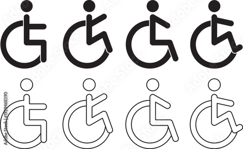 International symbol of access variations