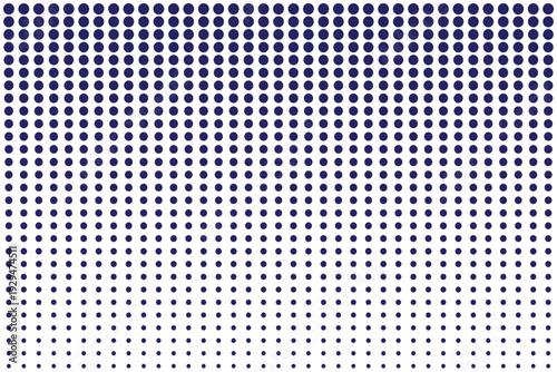 Abstract halftone circle dot pattern on background. Polka dot pattern template Monochrome dotted texture modern seamless. Dots pop art comics with summer background. Vector blot half tone