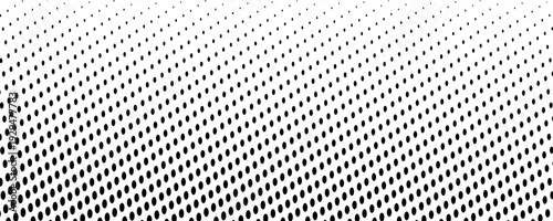 Halftone background with dots. Black and white pop art pattern in comic style. Monochrome dot texture. Vector illustration EPS 10