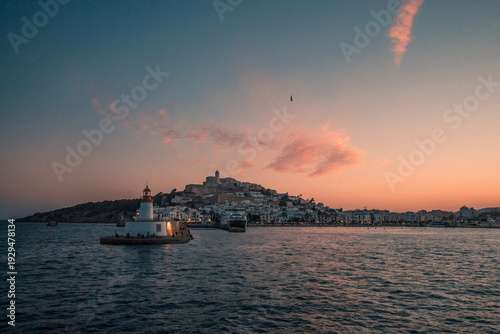 Obraz na płótnie Dalt Vila ibiza