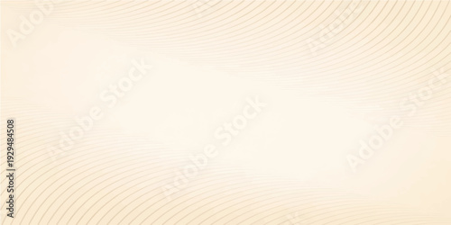 Vintage abstract grunge background with a gold metal texture and seamless line pattern on old paper canvas for a light vector illustration design backdrop