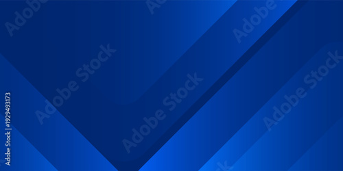 Modern blue background with glowing geometric lines. Modern blue gradient square shape design. Futuristic technology abstract simple modern design