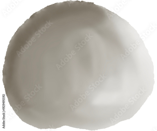 Abstract Brown Watercolor Circle Abstract Shape Hand Painted Ink Wash Texture