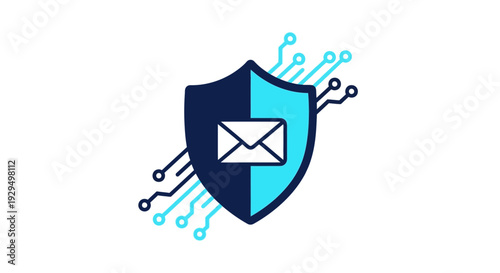 Secure Email Protection Shield with Circuit Elements