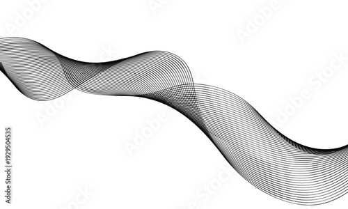 black and white ribbon