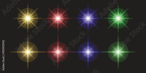 Light effect of multiple color