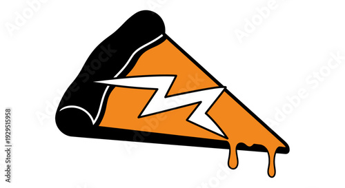 Illustration of a Slice of Pumpkin Pie.