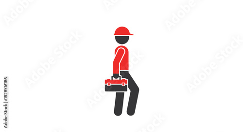 Man riding a lawn mower machine.