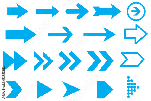 Arrow icon set, arrow cursor collection, black arrows icons vector set. Set of big Blue vector arrows. Arrow icon. Mega set of vector arrows. Set of many different arrow icon. Black long arrow icon.