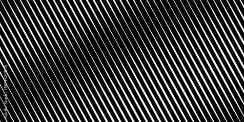 Thin line halftone gradient texture. Fading vertical stripe gradation background. Repeating wide pattern backdrop. Black parallel lines wallpaper for overlay, print, cover, banner, poster. Vector