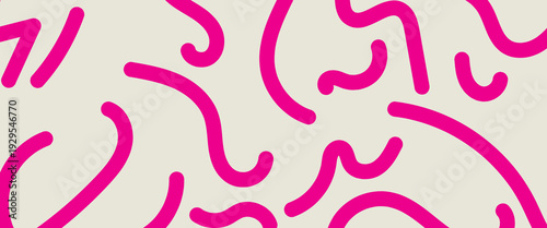 Foto Fun Pink Doodle Pattern