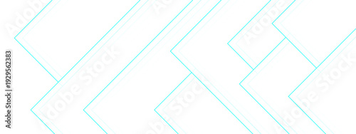 Vector Abstract Geometric Lines in Aqua Blue, Creating A Sense of Order and Design with their Intersecting Forms