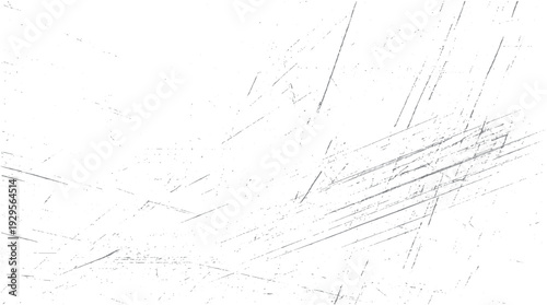White background with grey scratches and dust specks overlay effect