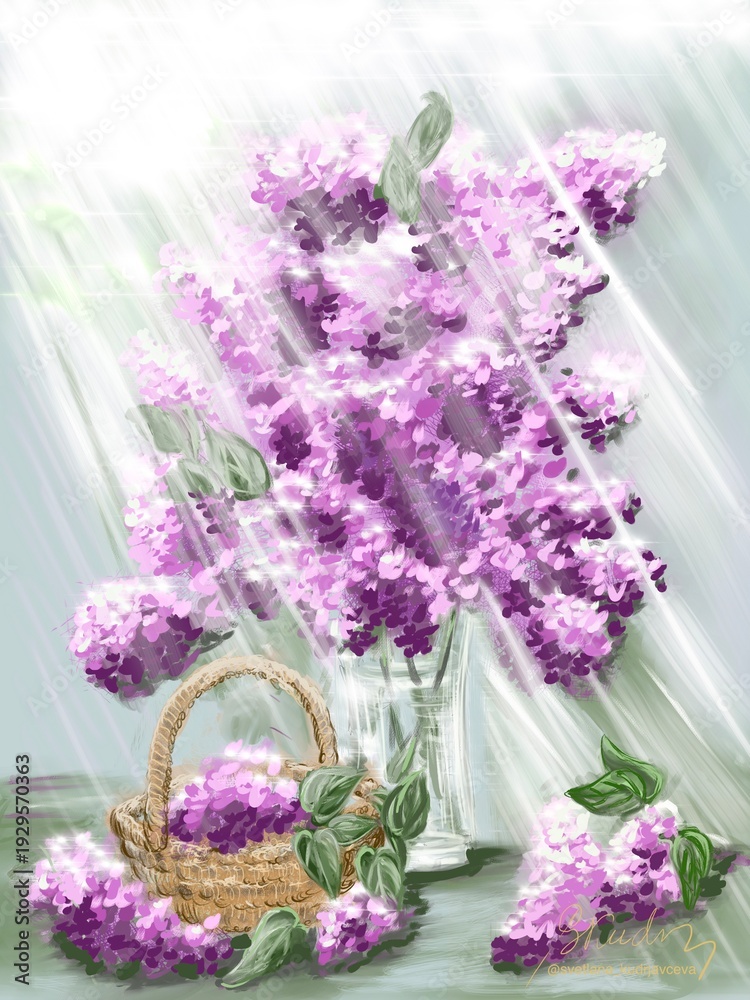 Fototapeta premium Иллюстрация без названия