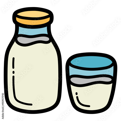milk illustration
