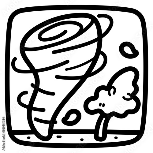 tornado illustration