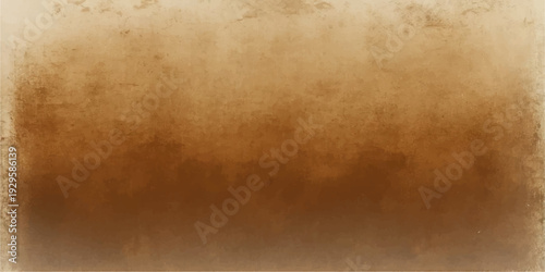 A blank vintage parchment with a stained brown grunge texture provides an aged antique paper background featuring a worn and grungy pattern for retro design