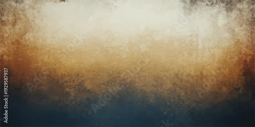 An abstract dark blue storm sky featuring vintage grunge paper textures blended with layers of moody clouds mist and smoke for a dramatic weather background