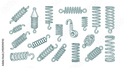 Summer Beach Holiday Vacation Travel Icons Set Tropical Ocean Elements Vector Design