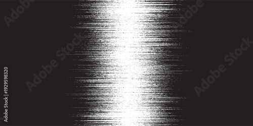 White background with modern black texture featuring a strong and energetic grunge halftone pattern.