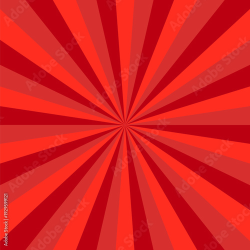 Burst background  - red abstract vector graphic design
