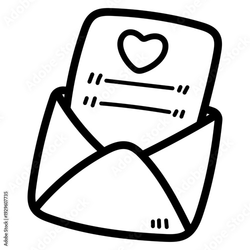 love letter illustration