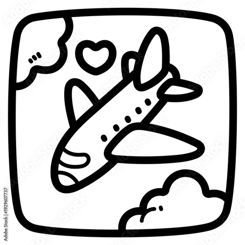 Honeymoon illustration