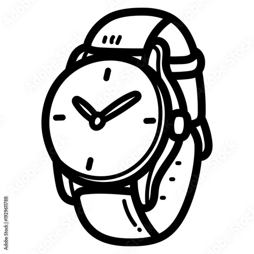 wristwatch illustration