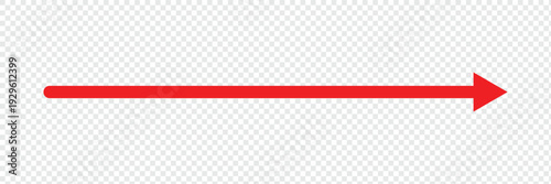
Red long arrow pointing to the right. Long arrow icon Vector. Red arrow icon. Long arrow Isolated on white Background. Red Long bold Arrow . Long arrow vector. Flat style Arrow ...