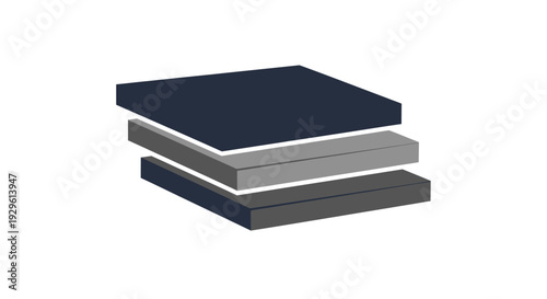 Stack of books with navy cover.