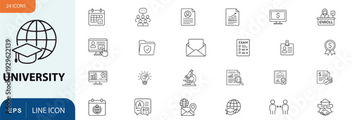 University logo and arabic calligraphy symbols