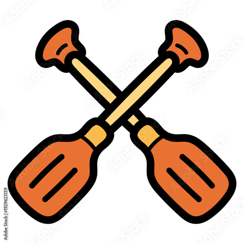 Paddles illustration