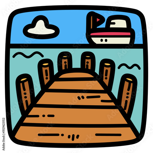 pier illustration