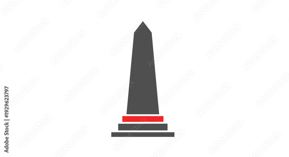 Fototapeta premium Obelisk Monument Architecture Landmark Structure.