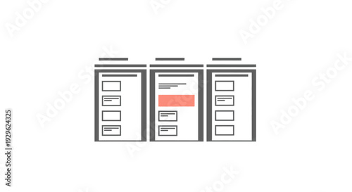 Smart home control panel interface.