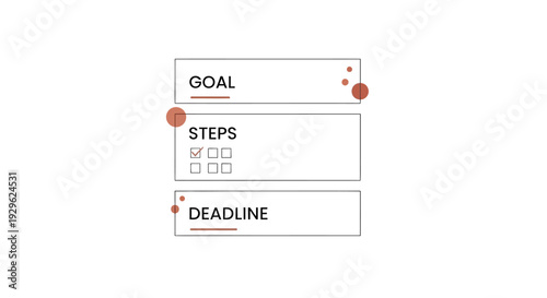 Sticky notes for task management.
