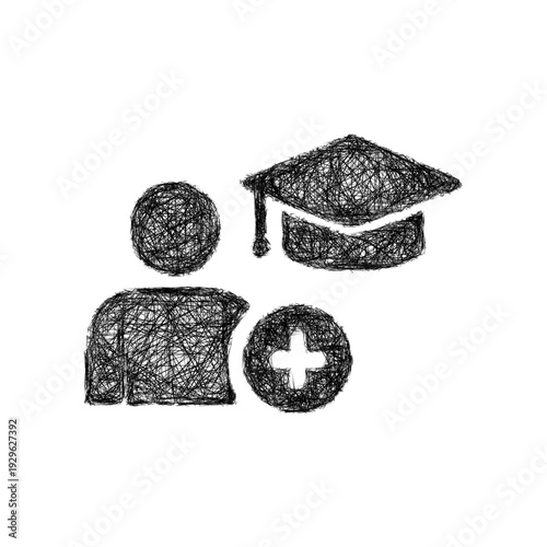 Sketch enrollment icon design