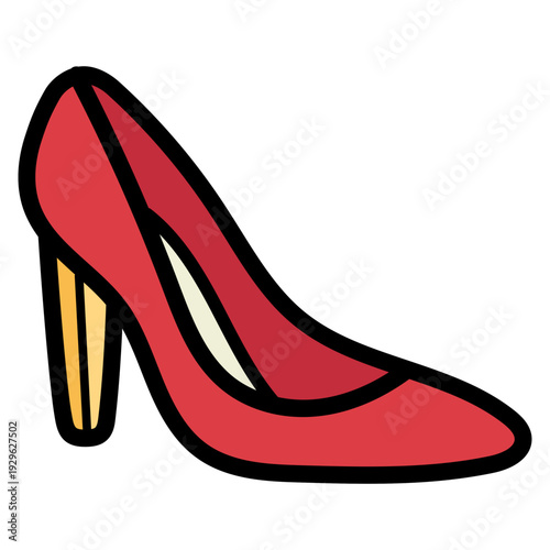 high heels illustration