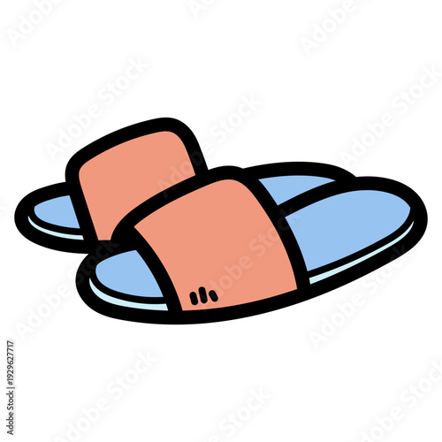 slipper illustration