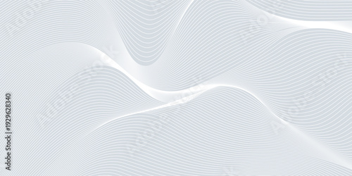 Premium background design with white line pattern (texture) in luxury pastel colour. Abstract horizontal vector template