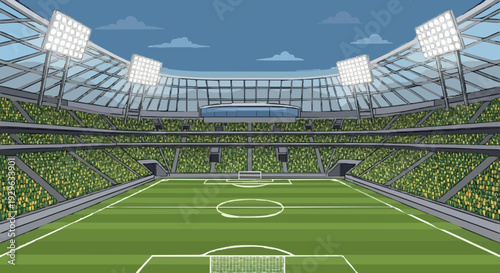 soccer field and football field