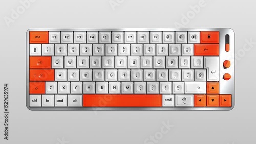 A cinematic transition showing the final step of building a custom keyboard. This video captures the satisfying process of bringing a custom mechanical keyboard to life.