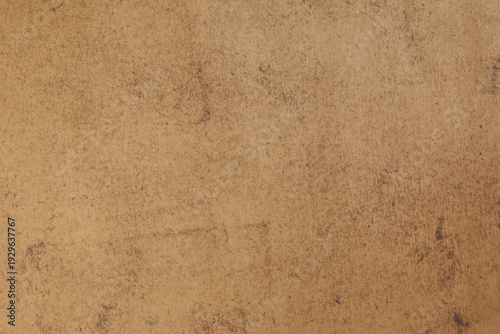 kraft brown paper with dark grunge stains