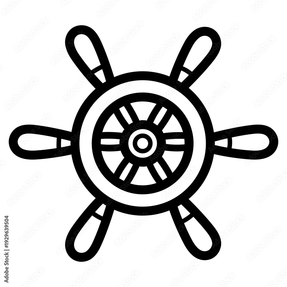 Obraz premium boat illustration