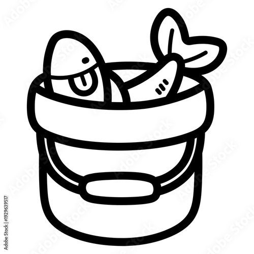 bucket illustration