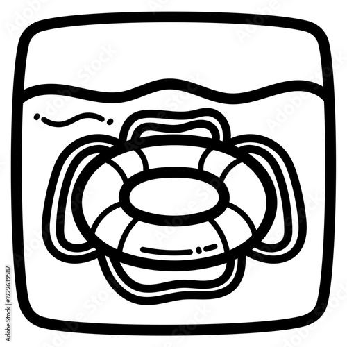 life saver illustration