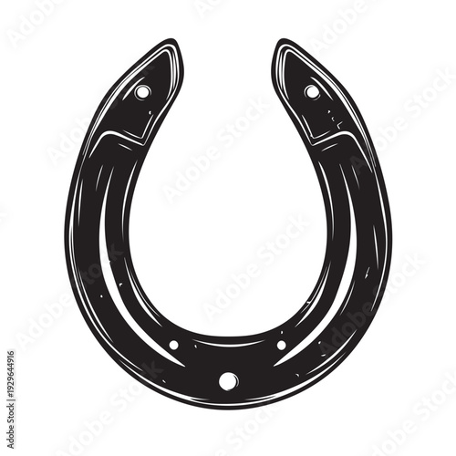 horseshoe silhouette 