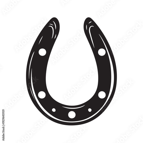 horseshoe silhouette 
