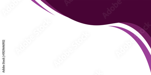 Curved Header and Footer Element