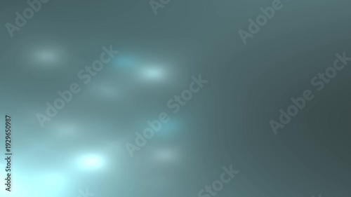 Abstract Blue Bokeh Lights Background Overlay - Soft Glow Effect